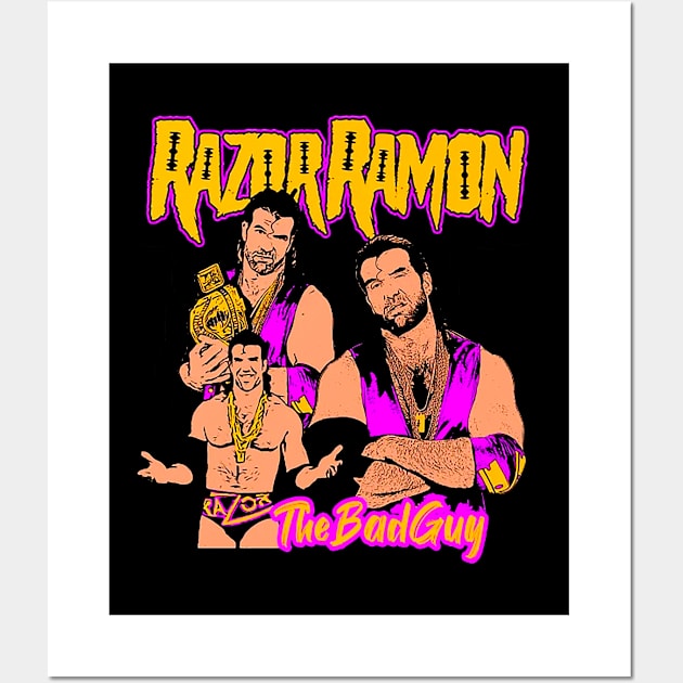 Scott Hall Razor Ramon Icon Wall Art by jojoerashop